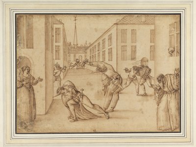 Scene from the Commedia dell